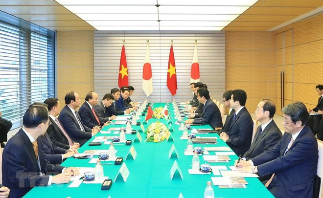 阮春福日本之行引日媒高度关注 ảnh 2 阮春福日本之行引日媒高度关注 ảnh 2