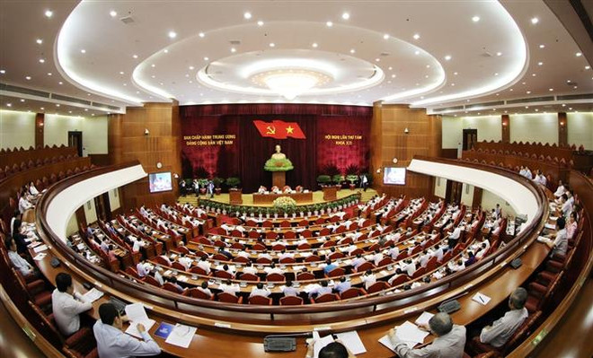 越共十二届八中全会新闻公报（第四天） ảnh 1