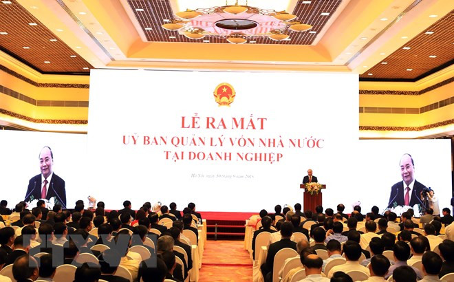 越南企业国有资产管理委员会正式亮相 ảnh 2 越南企业国有资产管理委员会正式亮相 ảnh 2