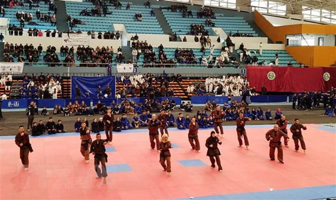 越南驻阿尔及利亚大使范国柱:越南传统武术在阿尔及利亚不断发展 ảnh 1 越南驻阿尔及利亚大使范国柱:越南传统武术在阿尔及利亚不断发展 ảnh 1