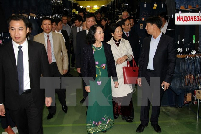 越共中央民运部部长张氏梅访问俄罗斯 ảnh 1 越共中央民运部部长张氏梅访问俄罗斯 ảnh 1