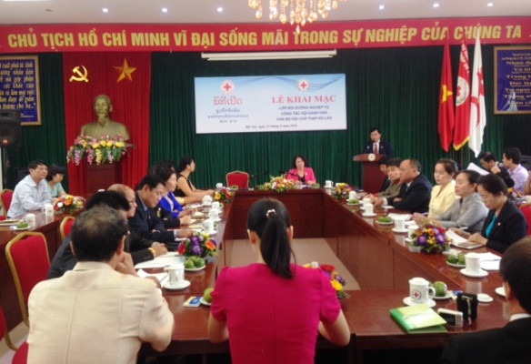 越南协助老挝促进红十字会事业发展 ảnh 1 越南协助老挝促进红十字会事业发展 ảnh 1