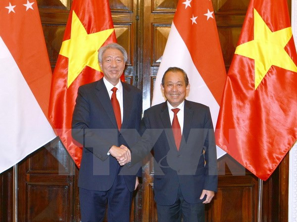 新加坡副总理张志贤对越南进行正式访问 ảnh 1 新加坡副总理张志贤对越南进行正式访问 ảnh 1
