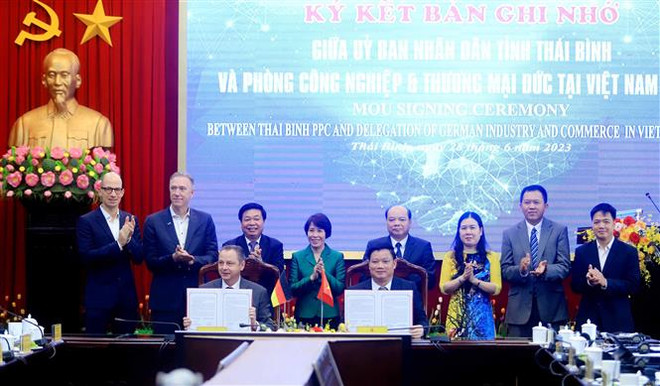 越南太平省与德国加强投资与合作 ảnh 3 越南太平省与德国加强投资与合作 ảnh 3