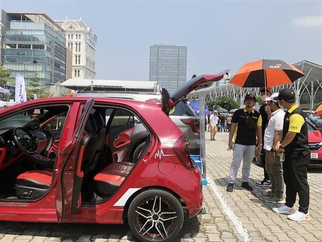 460多家参展商齐聚2023年越南胡志明汽车配件及售后服务展览会 ảnh 2