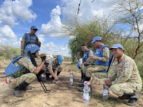 越南工兵队一场特殊的“解救” ảnh 3 越南工兵队一场特殊的“解救” ảnh 3