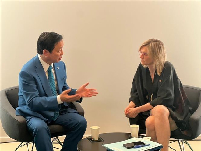 陈红河副总理出席“私营部门融资”讨论会 ảnh 2