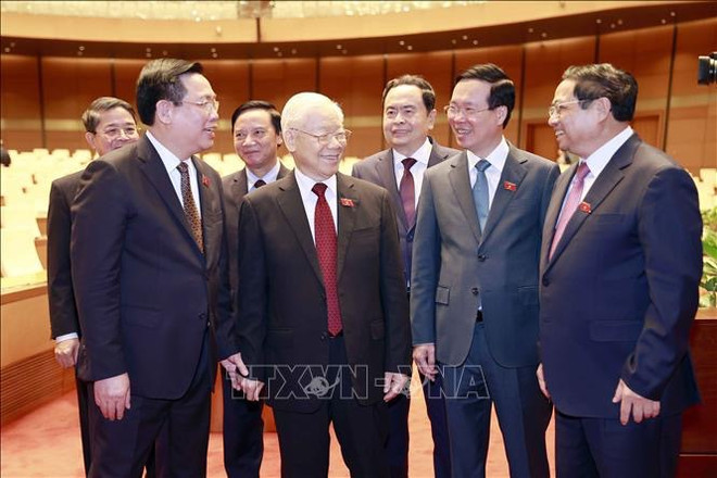 第十五届国会第五次会议闭幕 ảnh 2