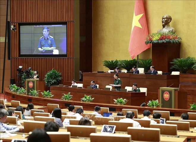 越南第十五届国会第五次会议新闻公报(第二十二号) ảnh 1 越南第十五届国会第五次会议新闻公报(第二十二号) ảnh 1