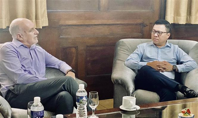 加强越古两党机关报的合作关系 ảnh 2