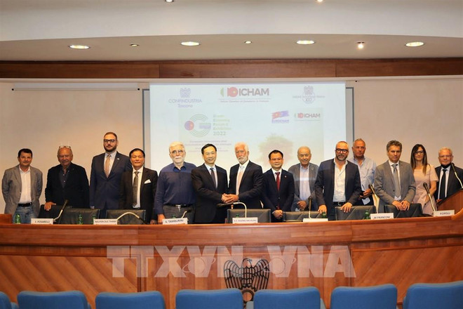 越南与意大利的经贸合作关系空前活跃 ảnh 1 越南与意大利的经贸合作关系空前活跃 ảnh 1