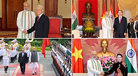 印度总理圆满结束访越之旅双方签署多项合作文件 ảnh 1 印度总理圆满结束访越之旅双方签署多项合作文件 ảnh 1