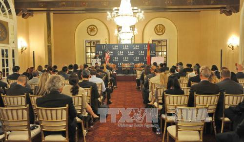 越南计划与投资部部长阮志勇主持越美投资促进研讨会 ảnh 1