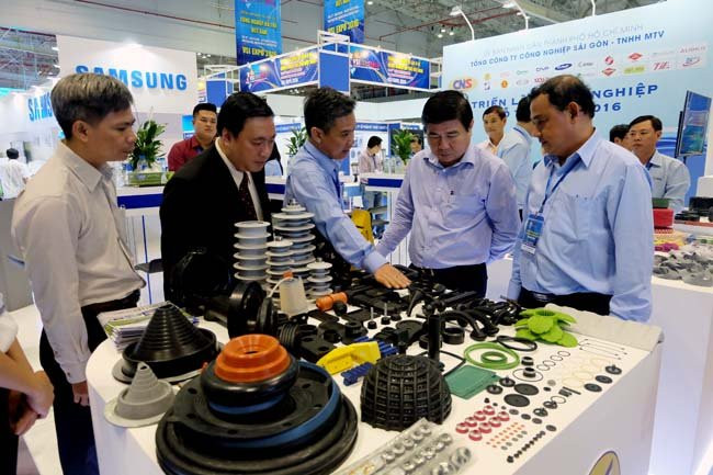 2016年越南辅助工业国际展览会在胡志明市举行 ảnh 1