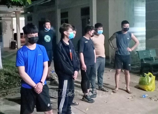 新冠肺炎疫情:逮捕非法入境的9名外籍人员 ảnh 1 新冠肺炎疫情:逮捕非法入境的9名外籍人员 ảnh 1