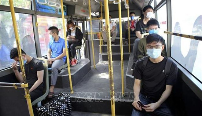 河内市实施交通工具座椅间隔规定自3月8日起结束 ảnh 1