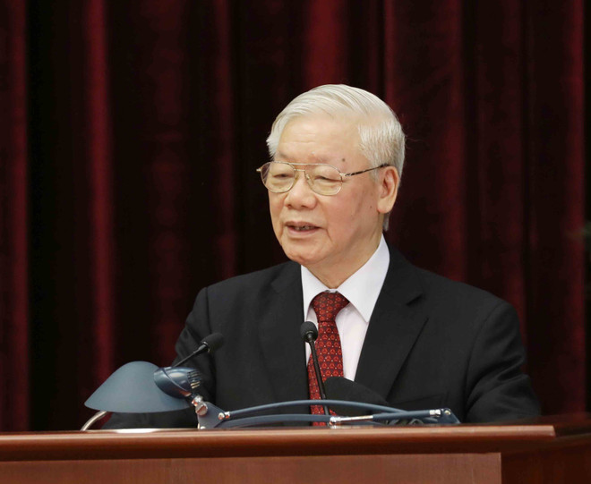 越共十三届中央委员会第二次全体会议闭幕会 ảnh 1