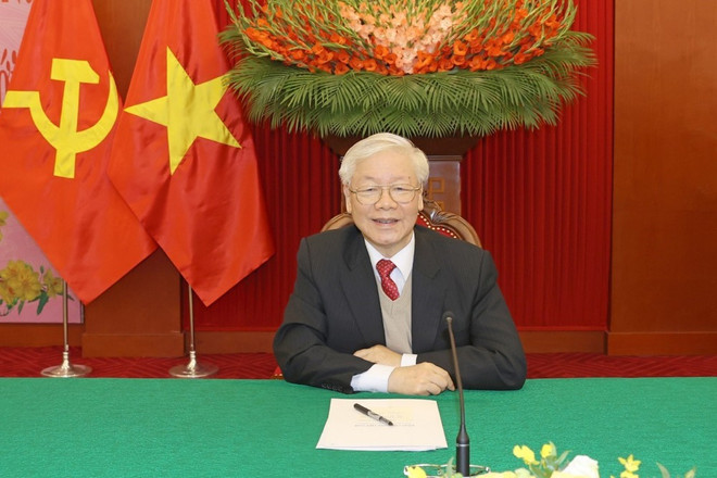各国政党领导和国际友人继续致电和致函祝贺越共中央总书记、国家主席阮富仲 ảnh 1 各国政党领导和国际友人继续致电和致函祝贺越共中央总书记、国家主席阮富仲 ảnh 1