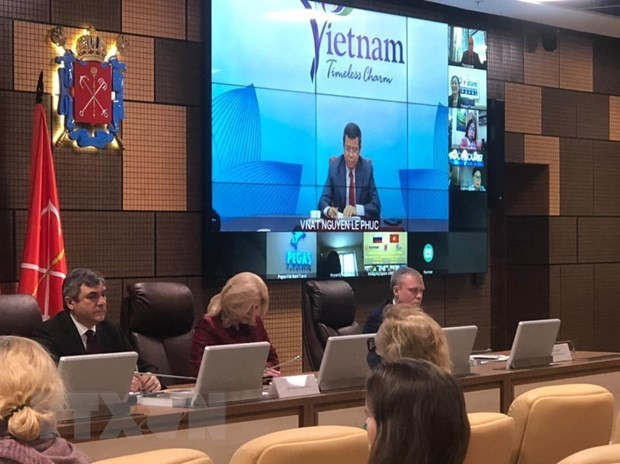 第二次圣彼德堡与越南国际旅游论坛以视频方式举行 ảnh 1 第二次圣彼德堡与越南国际旅游论坛以视频方式举行 ảnh 1