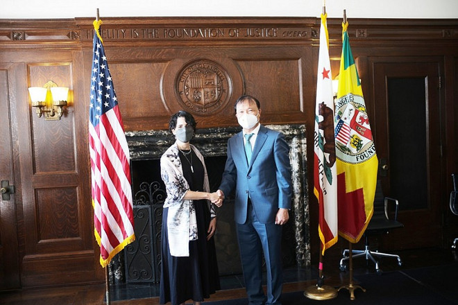 越美加强多领域合作关系 ảnh 2