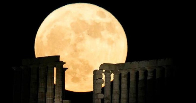 14日凌晨越南将迎来年中最大的“超级月亮” ảnh 1 14日凌晨越南将迎来年中最大的“超级月亮” ảnh 1