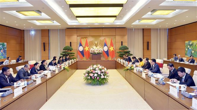 进一步深化越老国会的合作关系 ảnh 1 进一步深化越老国会的合作关系 ảnh 1