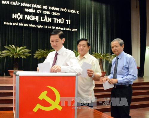 越共胡志明市第十届委员会第十一次全体大会今日上午开幕 ảnh 3 越共胡志明市第十届委员会第十一次全体大会今日上午开幕 ảnh 3