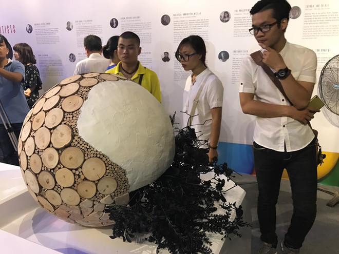 大胆艺术展展出各国文化的多样性 ảnh 4