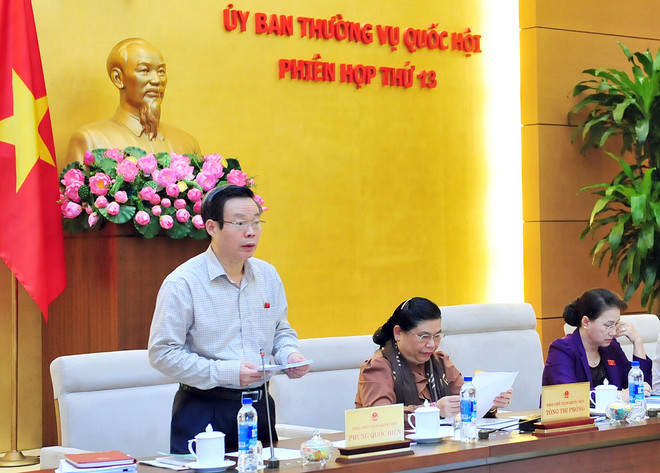 越南第十四届国会常委会第十三次会议对两部法律草案提出意见 ảnh 1 越南第十四届国会常委会第十三次会议对两部法律草案提出意见 ảnh 1
