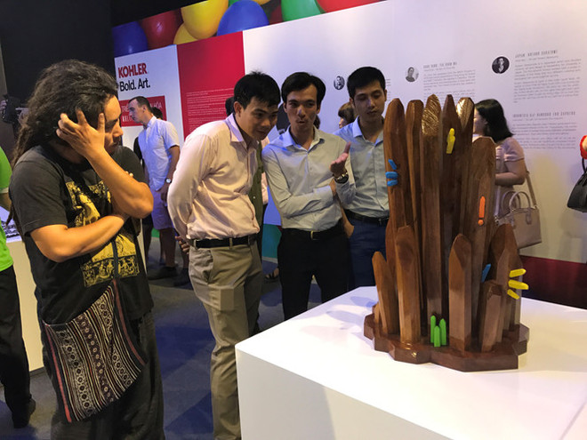 大胆艺术展展出各国文化的多样性 ảnh 3