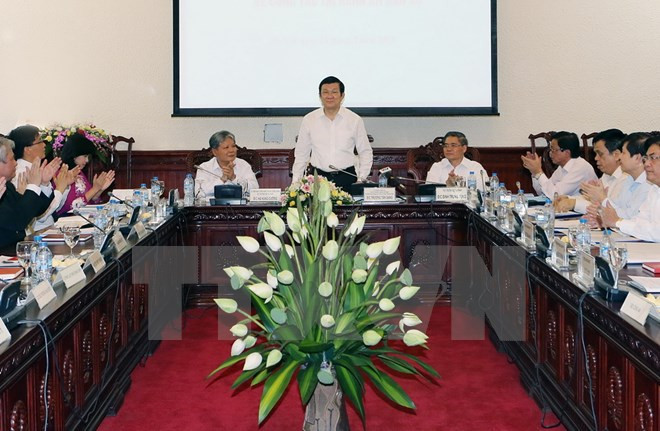 张晋创主席：要注重做好民事案件执行与监督工作 ảnh 1