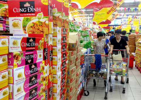 越南货占领河内市市场 ảnh 1 越南货占领河内市市场 ảnh 1