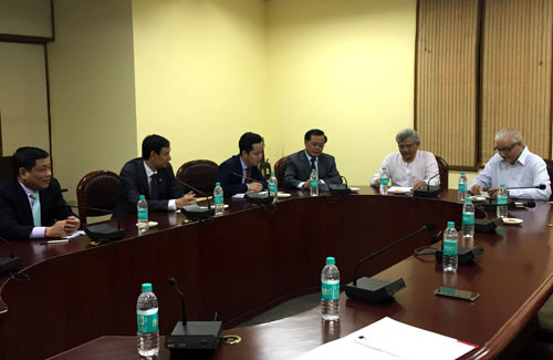 河内市领导代表团对印度进行工作访问 ảnh 1 河内市领导代表团对印度进行工作访问 ảnh 1