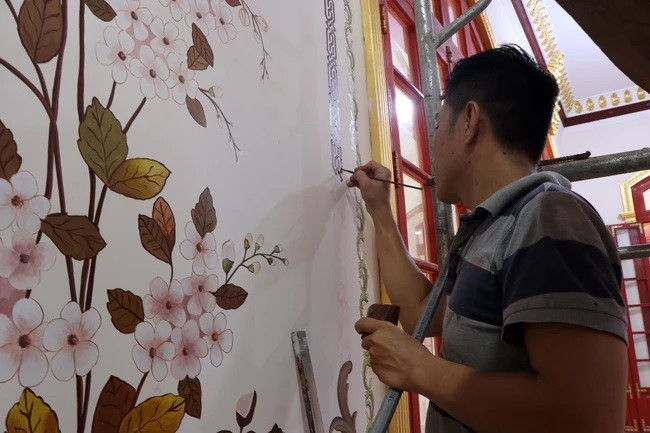 承天顺化省预计2023年底将完成建中殿重建工作 ảnh 2