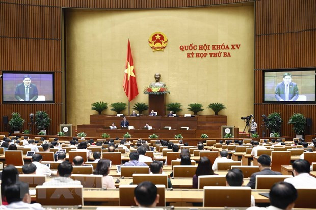 越南第十五届国会第三次会议公报(第六号) ảnh 1 越南第十五届国会第三次会议公报(第六号) ảnh 1