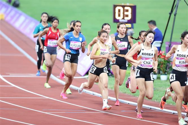 2023年亚运会:越南女排以3比2逆转战胜韩国女排 ảnh 2 2023年亚运会:越南女排以3比2逆转战胜韩国女排 ảnh 2