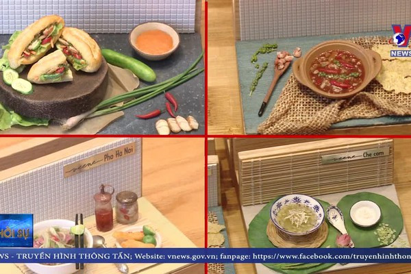 迷你模型为推广越南美食文化做出贡献 ảnh 1