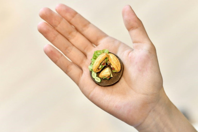 迷你模型为推广越南美食文化做出贡献 ảnh 2