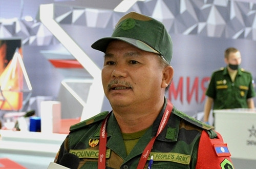 越南人民军坦克赛队给国际朋友留下深刻印象 ảnh 1 越南人民军坦克赛队给国际朋友留下深刻印象 ảnh 1