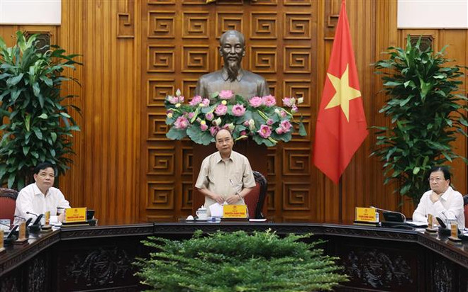 政府总理阮春福:在防灾减灾工作中不能掉以轻心和持主观态度 ảnh 1 政府总理阮春福:在防灾减灾工作中不能掉以轻心和持主观态度 ảnh 1