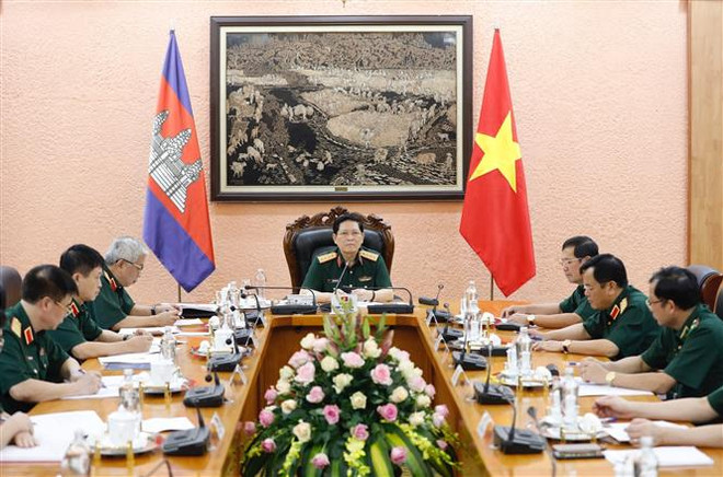 提高越南与柬埔寨防务合作机制的质效 ảnh 2 提高越南与柬埔寨防务合作机制的质效 ảnh 2