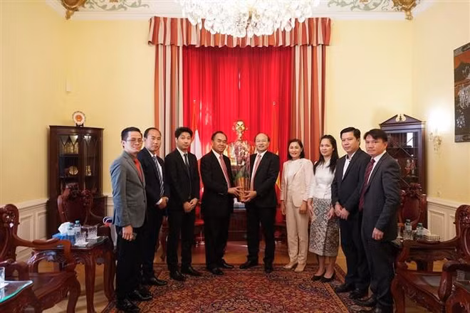 庆祝越南国庆75周年活动在联合国和西班牙、波兰与奥地利举行 ảnh 2