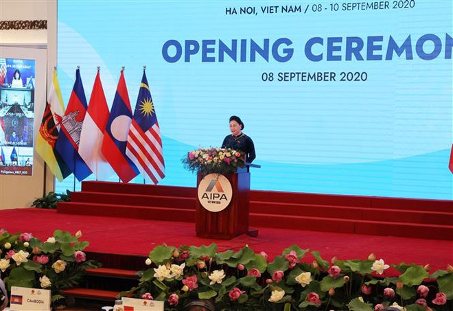 第41届东盟议会联盟大会隆重开幕 越共中央总书记、国家主席阮富仲发表视频讲话 ảnh 2 第41届东盟议会联盟大会隆重开幕 越共中央总书记、国家主席阮富仲发表视频讲话 ảnh 2