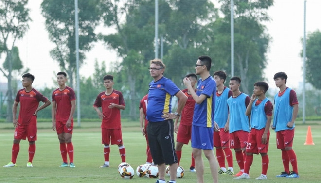 越南U19球队为2020亚足联U19足球锦标赛做好准备 ảnh 1 越南U19球队为2020亚足联U19足球锦标赛做好准备 ảnh 1