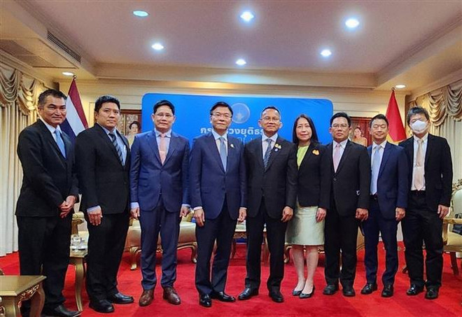 为越南与泰国法律和司法合作关系注入新动力 ảnh 2 为越南与泰国法律和司法合作关系注入新动力 ảnh 2