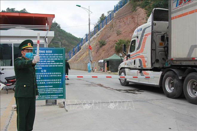 谅山省各口岸全力筑牢疫情防控交屏障 ảnh 1 谅山省各口岸全力筑牢疫情防控交屏障 ảnh 1