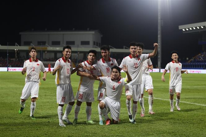 2022年东南亚U23足球锦标赛：越南队晋级半决赛胜券在握 ảnh 1
