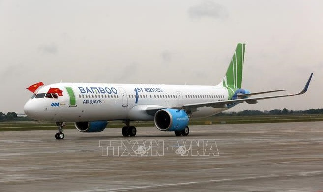 越竹航空越德间的定期直航航线正式开通 ảnh 1 越竹航空越德间的定期直航航线正式开通 ảnh 1