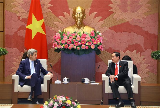 越美两国加强合作 致力于兑现COP26承诺 ảnh 2