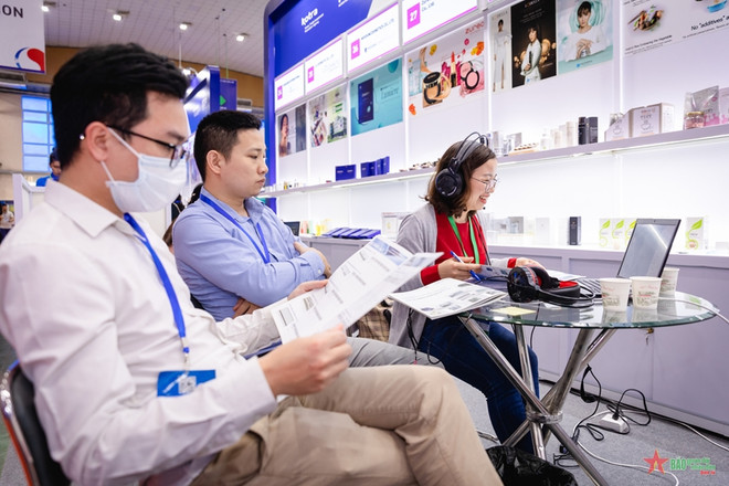 越南与韩国的58家企业促进贸易对接 ảnh 1